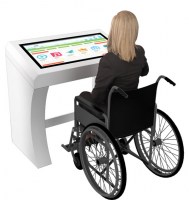 Borne PMR 43 personnes en situation de handicap