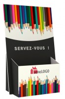 Porte-flyer carton