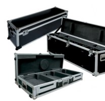 Flight case pour totem vidéo