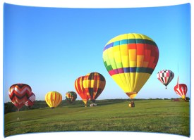 Zipper stand banner